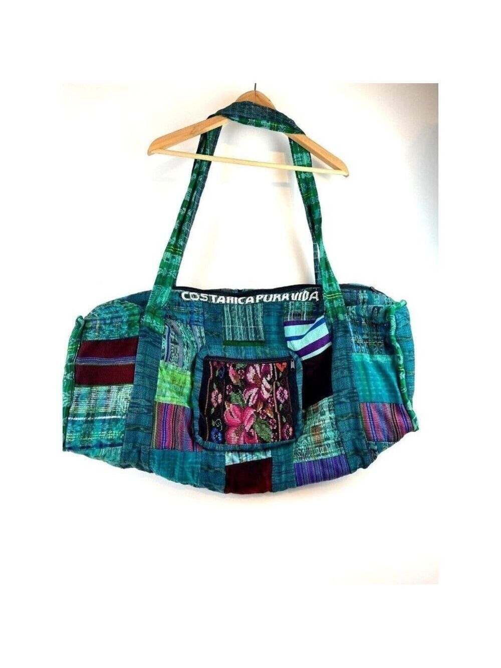 Handcrafted Hippie Boho Patchwork Shoulder Travel Bag